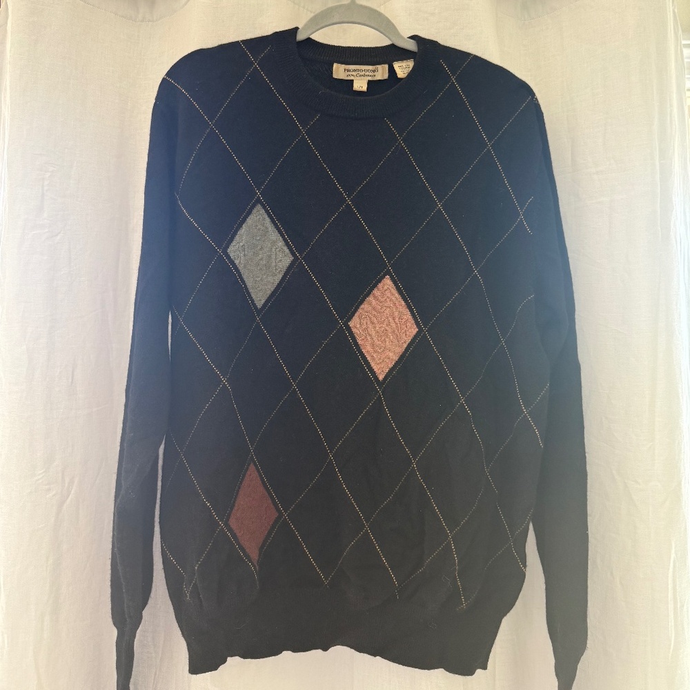 100% Cashmere Sweater Pronto Uomo